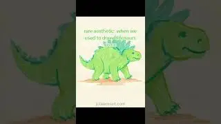 #dinosaur #green #trending #video