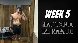 Week 5 Road to sub 90 half marathon 