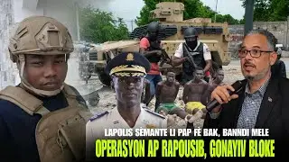 Mèsenè yo ap vide bal san rete, Lapolis fè pye sol, Anpil chef gang kouri, Chalè, Jamesley resi pè !
