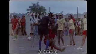 Womens' Football Match in Cameroon, 1980s - Archive Film 1084460