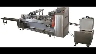 Single lane sandwiching machine