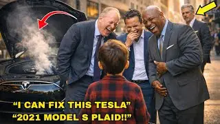 &ldquo;I Can Fix This Tesla,&rdquo; the Poor Boy Said&mdash;The Billionaire Laughed&hellip; Until the $200K Car Came Back Liv