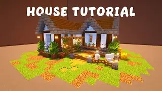 Minecraft: How To Build A Farmhouse | Tutorial
