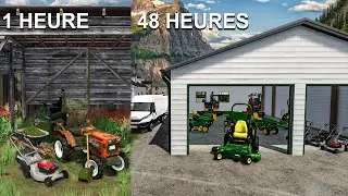 48h00 dans une entreprise paysagiste abandonn&eacute;e, voici ce qu'il s'est pass&eacute; | Farming Simulator 22