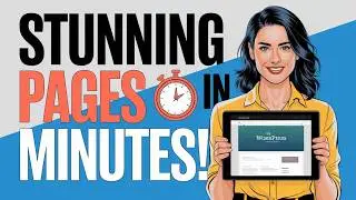 How to Create Pages in WordPress l Create Stunning WordPress Pages in Minutes!