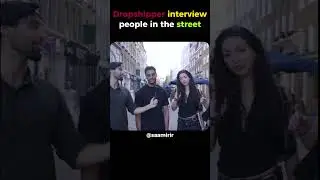 Saamir got interviewed on the street #interview #millionaire #inspiration #saamir