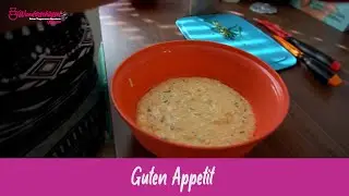 Tupperware Super Sonic Extra im Einsatz / Eiaufstrich mit Schnittlauch