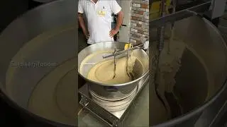 Kaju katli making from scratch🥵😱 #streetfoodindia #foodshorts #foodies #foodvlog #shortsfeed