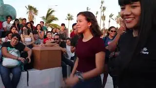 Adriana y Samantha VS  Prisma RAP y Barbara | Emparejamiento | LAS BC: FEMALE