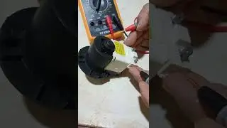 طريقة اختبار طلمبه صرف الماء لغساله فول أتوماتيك