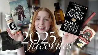 2025 FAVORITES: essentials, books, media, beauty, wearables