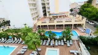 view and single room 318 hotel js yate - can picafort - Mallorca - Spain - 13 sep 24