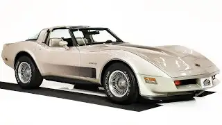 Коллекционная версия Chevrolet Corvette 1982 года продаётся в Volo Auto Museum (V22058)