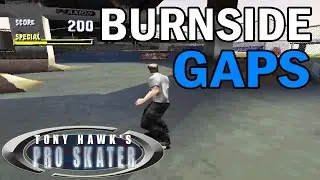 Tony Hawk's Pro Skater (PS1) - Burnside All Gaps