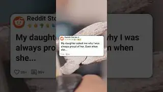 My daughter asked me why I was always proud of her, even she falled 😭  #reddit