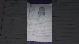 I made a new drawing to remember my girl scout!
