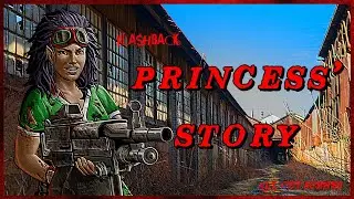 The Walking Dead: Road to Survival - Flashback: Princess' Story (All Cut Scenes) [Juanita Sanchez!]