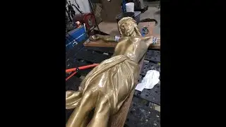 How to Repair a Zinc Crucifix Statue with Super Alloy 1 | Low-Temperature Solder Demonstration