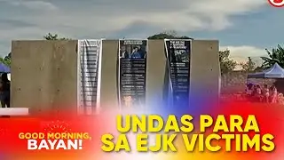 Puntod ng EJK victims, binasbasan ni Cardinal David | Good Morning Bayan