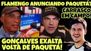 MDEV! FLAMENGO COLOCOU PAQUETÁ NA CHAMADA DO JOGO! SURPRESA HOJE? PRESSIONADO, FLA TEM QUE VENCER! 