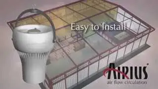 Airius Thermal Destratification Fan - Optimise your heating - ItDoesTheJob.com