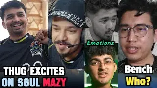 Thug Pumped on S8UL MAZY 🚀 Ayogi on Who BENCH 👀 Thunder Legit Duo 🥶 Scout Why Left 💔 GODL Msg 🔥