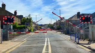 Road Closure at North Sheen Level Crossing, London