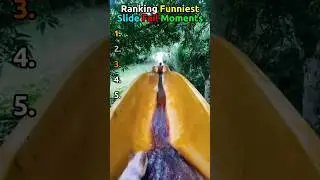 Ranking Funniest Slide Fail Moments 💥🥶 #tiktok #usa