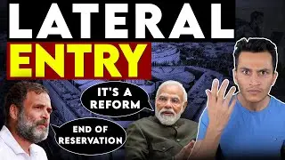 Modi Government's Big U Turn on Lateral Entry in Recruitment! | UPSC | Lookk | Amar Prasad