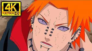Naruto VS Pain | Full Fight ENGLISH DUB, (TWIXTOR + 4k 60 FPS + CC), Naruto Shippuden Episode 170