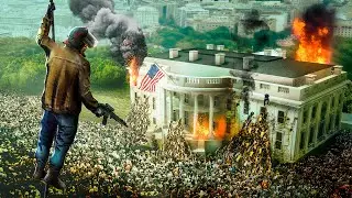 WHITE HOUSE ZOMBIE ATTACK in GTA 5!