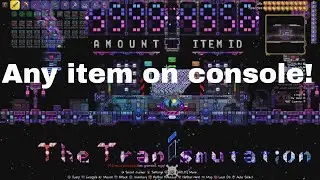 Создайте любой предмет в Terraria на PS4/PS5 с помощью Мастерской трансмутации!