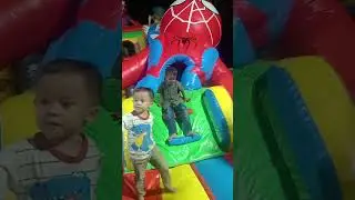 handok azmi main rumah balon barang teman teman