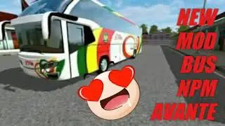 NEW MOD BUS AVANTE, BUSSID V2.9 - BUS SIMULATOR INDONESIA