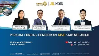PERKUAT FONDASI PENDIDIKAN, MSIE SIAP MELANTAI