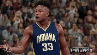 NBA 2K16 Season mode gameplay: Indiana Pacers vs Toronto Raptors - (PS4 HD) [1080p60FPS]