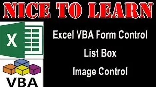 Excel vba programming (List box and image control)