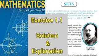 Class 11 SETS NCERT questions of Class 11th Mathematics