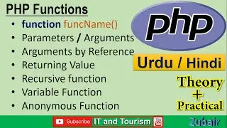 PHP Functions parameters Passing arguments by reference Return value Recursive Variable | IT Adobe