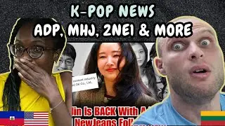 REACTION TO K-Pop News: ALLDAY PROJECT&rsquo;s Tarzzan Faces Backlash, Min Hee Jin Launches New Agency OK