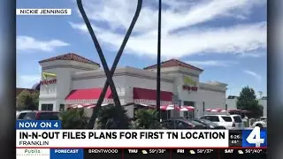 In-N-Out plans for first Tennessee location