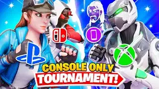 I Hosted a CONSOLE ONLY Tournament for $100 in Fortnite... (best console players)