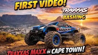 Traxxas MAXX V2 4S Bashing in Cape Town |FIRST VIDEO 🇿🇦💨 #traxxas #4s #capetown #fyp #shorts #new