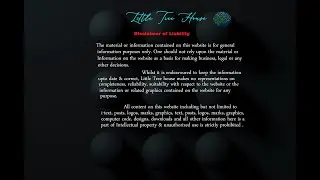 Shadows of Light: A Little Tree House Overview