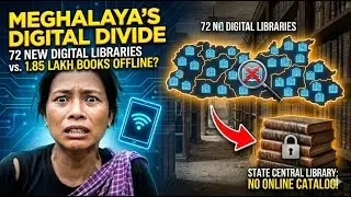₹100 CRORE SCAM? The Dark Truth Behind Meghalaya&rsquo;s 72 New Libraries! 🚨📚