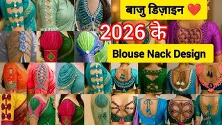 🎉 Latest Blouse Back Nack Designs /Latest Sleeves Designs / Baju Designs / Blouse Sleeves Designs 