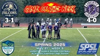 LIBERTY vs FRONTIER - Week 5 - SPSL 7/8th Grade