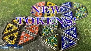 New Tokens!   Star Wars Legion Compatible Tokens!  Ionized, Observing, Immobilized, and Poisoned!