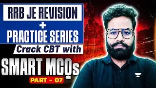 RRB JE Revision + Practice Series - 7 | CBT 1 - Mathematics | Crack CBT with MCQs | Shailesh Vaidya