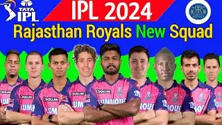 IPL 2024 Rajasthan Royals Full Squad | RR Team Full Squad 2024 | Rajasthan Royals Players list 224